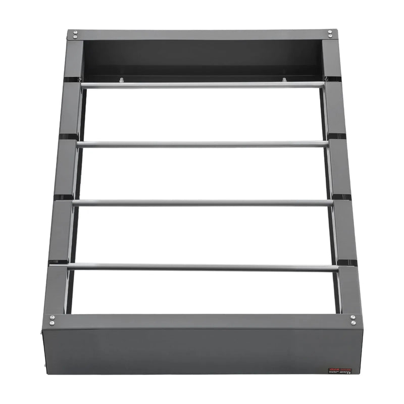 Vadu ruļļu statīvs ar 4 regulējamiem stieņiem - sienas stiprināms ruļļu turētājs ar 68 kg slodzes kapacitāti