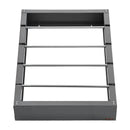 Vadu ruļļu statīvs ar 4 regulējamiem stieņiem - sienas stiprināms ruļļu turētājs ar 68 kg slodzes kapacitāti