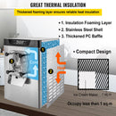 VEVOR Komerciāla cietā saldējuma mašīna, 13-16 litri/h, nerūsējošais tērauds