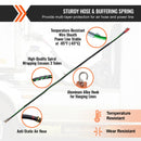 VEVOR 12 ft 3-in-1 pneimatisko vadu komplekts kravas automašīnām ar 7 kontaktu ABS strāvas vadu