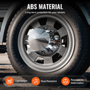 Aizmugurējās ass pārsegu komplekts ar ABS uzgriežņu pārsegumiem un uzstādīšanas rīkiem