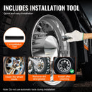 Aizmugurējās un priekšējās ass pārsegu komplekts ar ABS uzgriežņu pārsegiem un uzstādīšanas rīkiem Jautāt ChatGPT