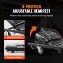 VEVOR mehāniķa rāpuļkrēsls 102 cm, 136 kg