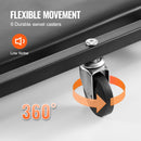 VEVOR mehāniķa rāpuļkrēsls 102 cm, 136 kg