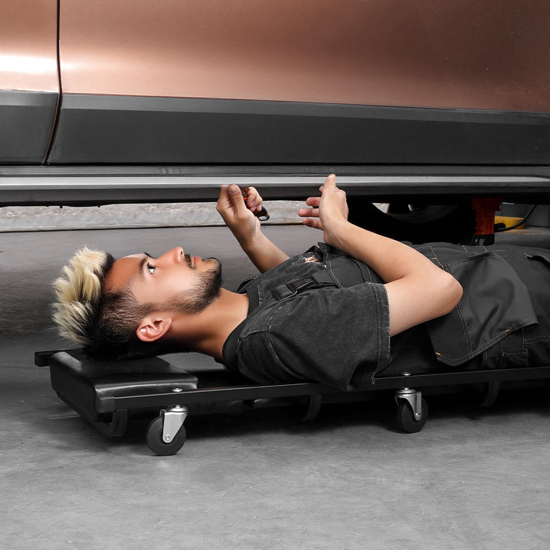 VEVOR mehāniķa rāpuļkrēsls 102 cm, 136 kg