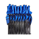 VEVOR pārnēsājams salokāms soliņš 8 personām ar atzveltni, futbola komandas rezerves soliņš ar sānu kabatām un pārnēsāšanas somu, viegls sēdvietu risinājums sportam, kempingam un āra pasākumiem, zils