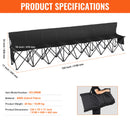 VEVOR 8-vietīgs pārnēsājams saliekamais sporta soliņš – āra kempinga krēsls ar pārnēsājamo somu