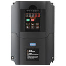 VEVOR frekvences pārveidotājs 7,5 kW 35 A ar 1 vai 3 fāžu 220 V ieeju uz 3 fāžu 220 V izeju, 40–60 Hz ieeja un 0–400 Hz izeja CNC vārpstas motora ātruma kontrolei - ZEMLETES.LV