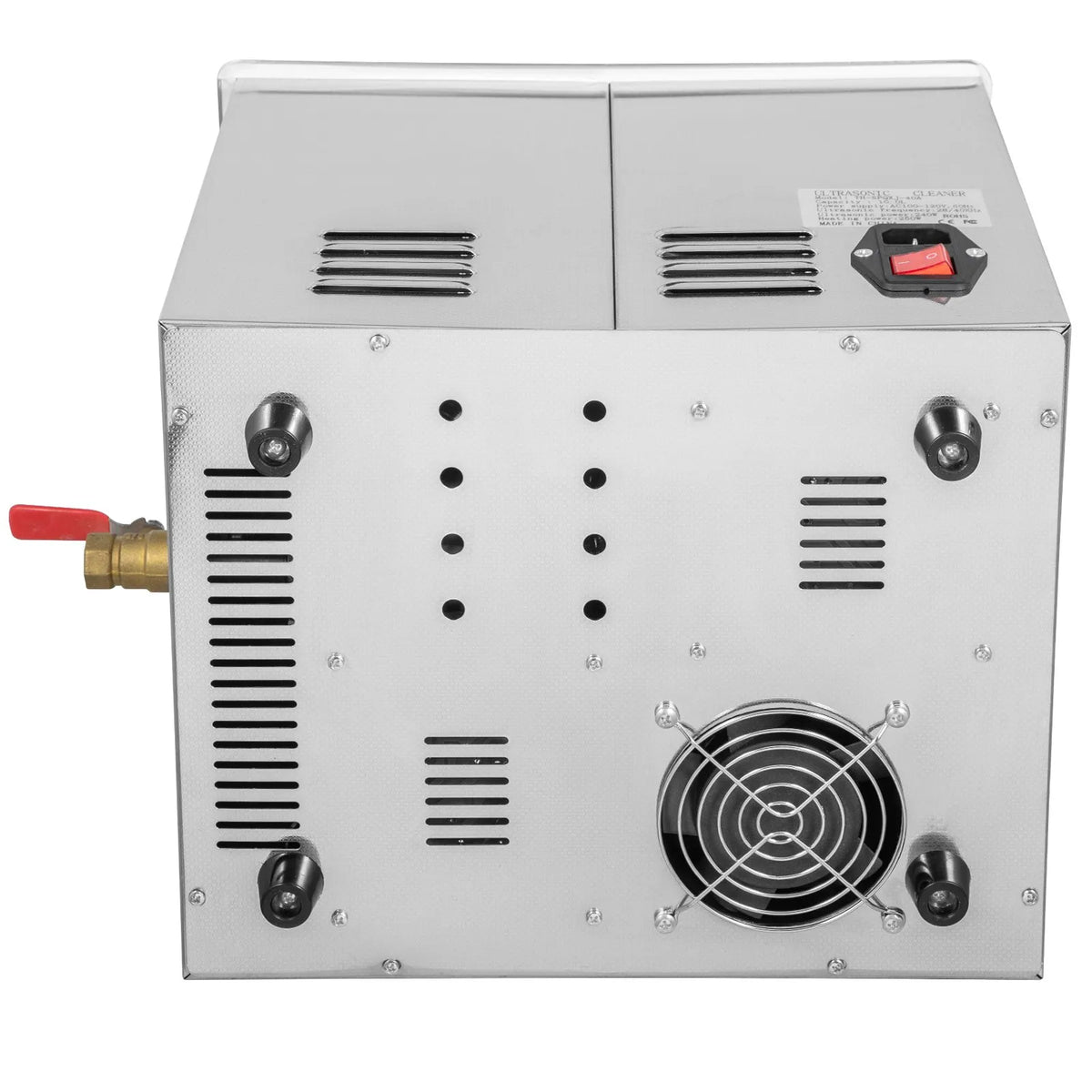 VEVOR 10 l Dual Frequency Ultrasonic Cleaner with Heater, Jewellery and Parts Cleaning Machine for Items, Glasses, Rings, Dentures, Records and Circuit Boards, 28/40 kHz