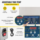 VEVOR 22 L divfrekvenču ultraskaņas tīrīšanas iekārta ar sildītāju, piemērota rotaslietām un brillēm