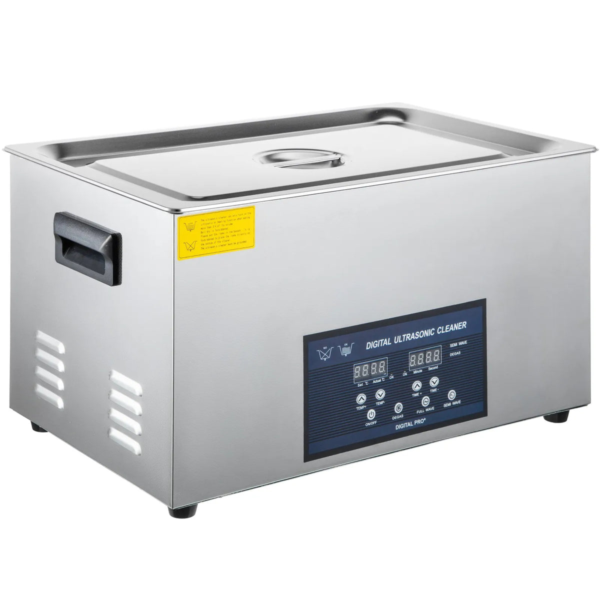 VEVOR 30 l Dual Frequency Ultrasonic Cleaner with Heater, Jewellery and Parts Cleaning Machine, Suitable for Items, Glasses, Rings, Dentures, Records and Circuit Boards, 28/40 kHz