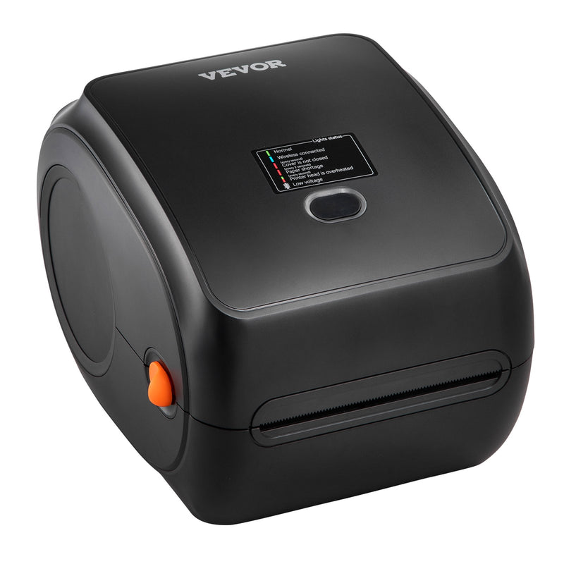VEVOR termodrukas etiķešu printeris 4×6, 300 DPI, USB/Bluetooth, saderīgs ar Amazon, eBay, Etsy, UPS