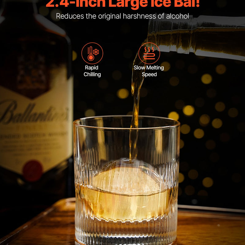 VEVOR Ledus Bumbiņu Veidotājs, 60mm Sfēra