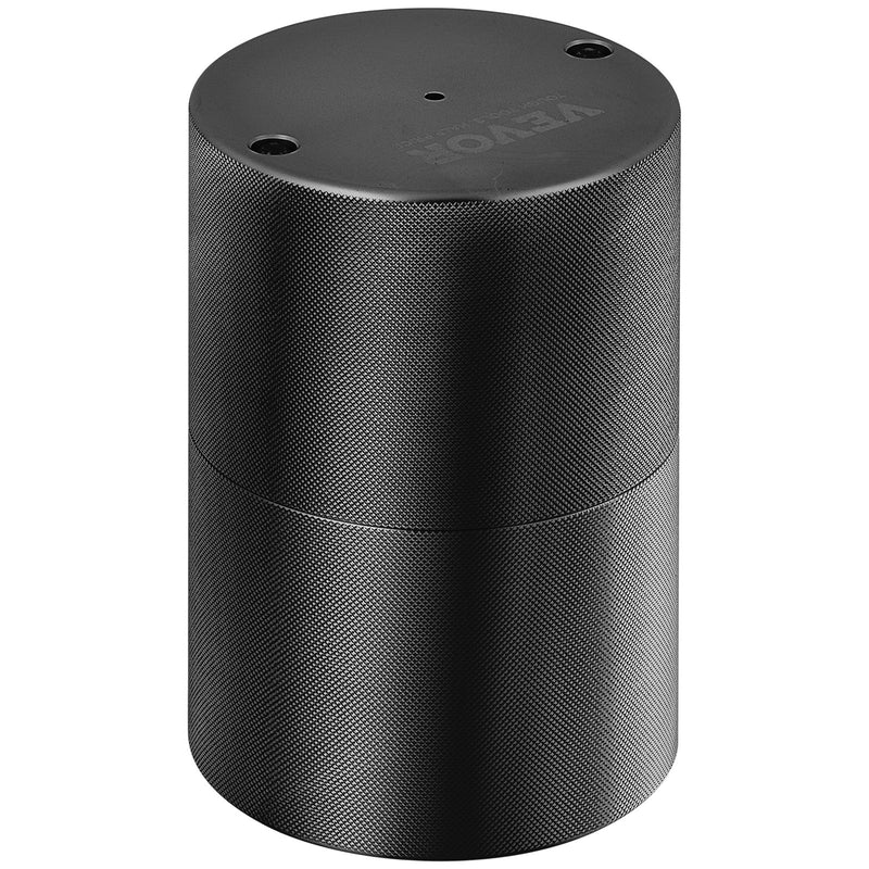 VEVOR ledus bumbiņu presētājs 60 mm, alumīnija sakausējums, ar knaiblēm un pilēšanas paliktni, melns