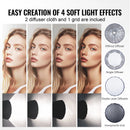 VEVOR paraboliskā softbox 850 mm ar ātro atvēršanu un salocīšanu, viegla un pārnēsājama, universāls Bowens stiprinājums, 4 apgaismojuma efekti, profesionālai fotografēšanai un ikdienas filmēšanai