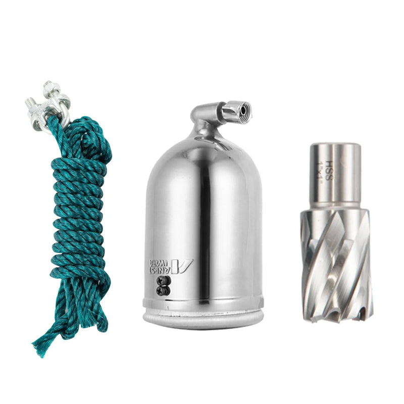 VEVOR 980 W magnētiskā urbjmašīna 220–240 V, metāla urbjmašīna ar 680 apgr./min., daudzfunkcionāla 35 mm serdeņa urbšanas un vītņgriešanas mašīna