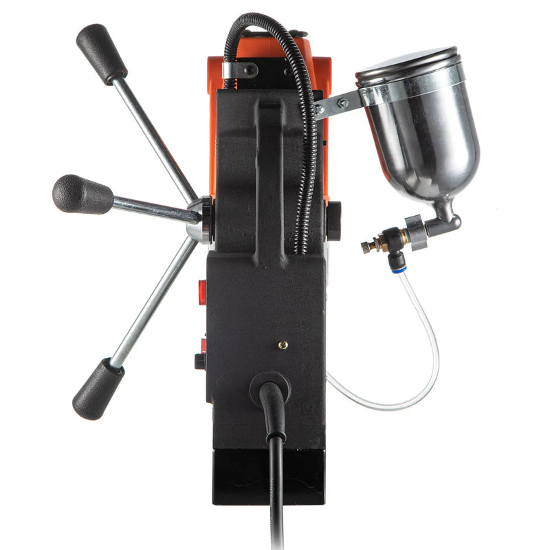 VEVOR 980 W magnētiskā urbjmašīna 220–240 V, metāla urbjmašīna ar 680 apgr./min., daudzfunkcionāla 35 mm serdeņa urbšanas un vītņgriešanas mašīna