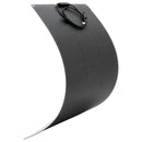 VEVOR elastīgs saules panelis 100 W, daļēji elastīgs lokāms monokristāliskais saules panelis ar 23 % efektivitāti, autonomais lādētājs ar MC4 savienojumu, IP67 ūdensizturīgs, paredzēts jūras transportam, kemperiem, automašīnām un izliektām virsmām