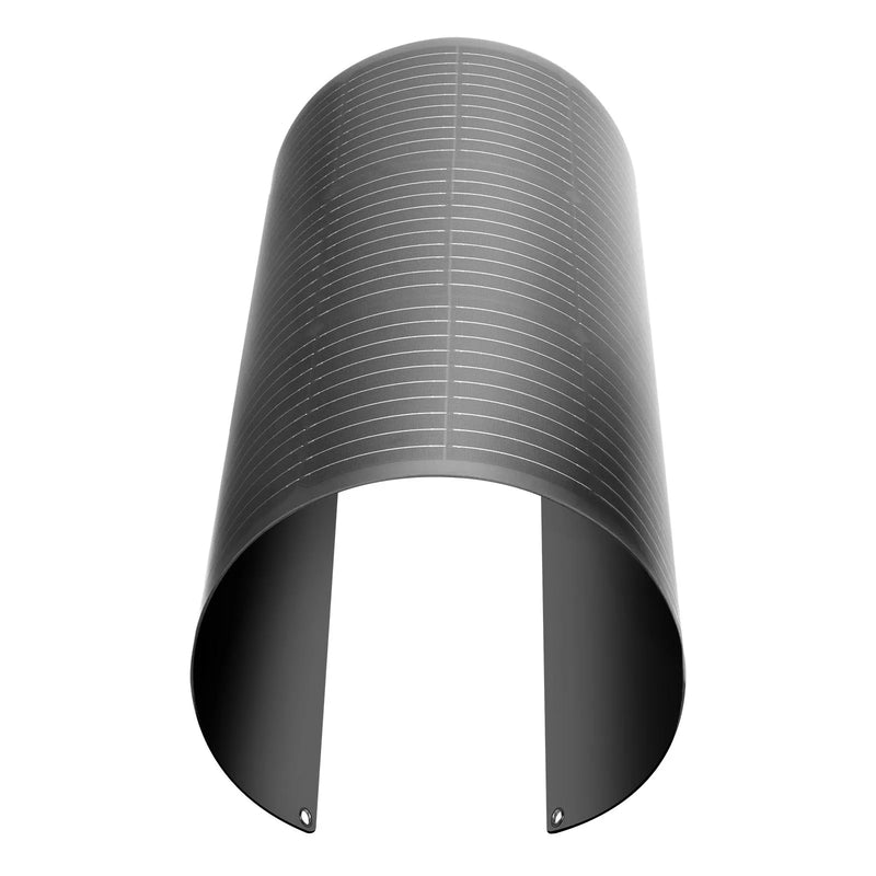 VEVOR elastīgs saules panelis 100 W, daļēji elastīgs lokāms monokristāliskais saules panelis ar 23 % efektivitāti, autonomais lādētājs ar MC4 savienojumu, IP67 ūdensizturīgs, paredzēts jūras transportam, kemperiem, automašīnām un izliektām virsmām