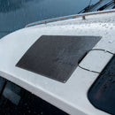 VEVOR elastīgs saules panelis 100 W, daļēji elastīgs lokāms monokristāliskais saules panelis ar 23 % efektivitāti, autonomais lādētājs ar MC4 savienojumu, IP67 ūdensizturīgs, paredzēts jūras transportam, kemperiem, automašīnām un izliektām virsmām