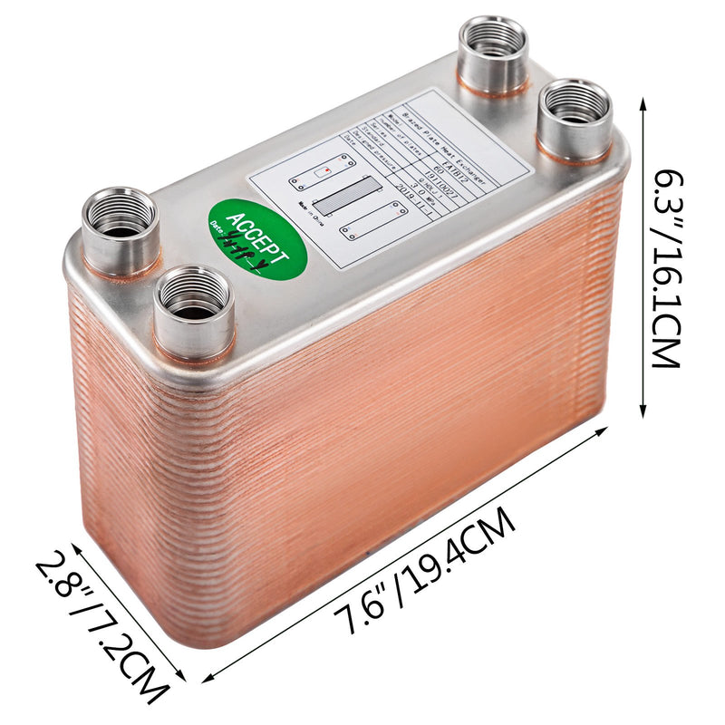 Siltummaiņa Brazētais Plākšņu Siltummainis – 60 Plākšņu Siltummainis Apkurei