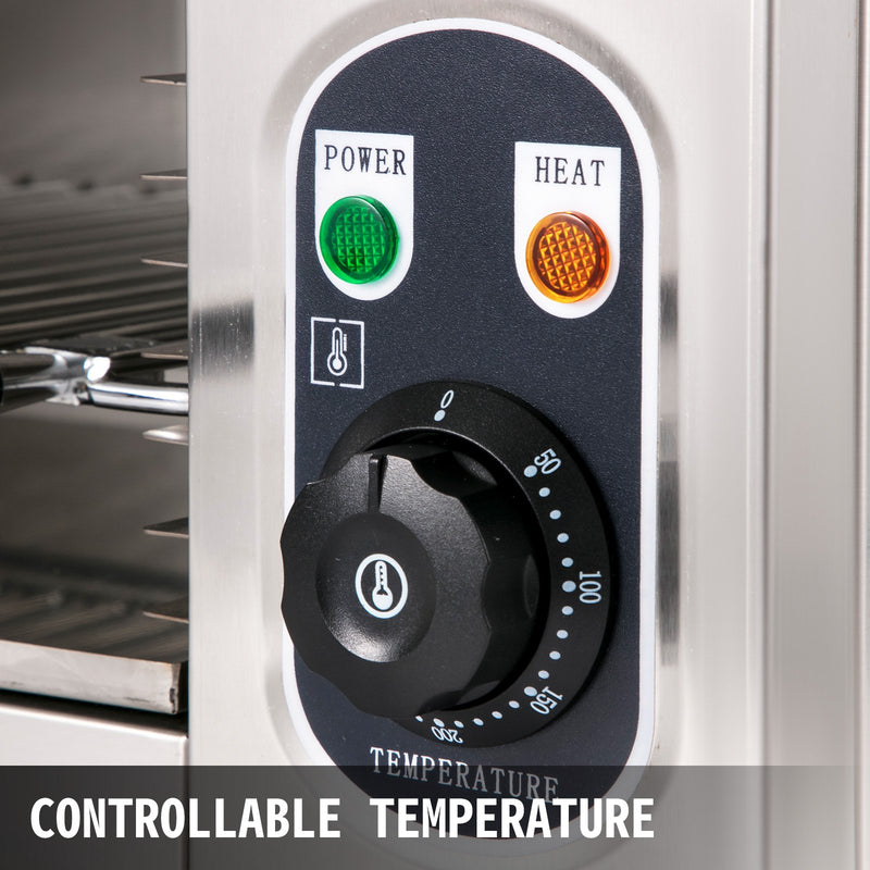 Salamandra grils, elektriskais siera karsētājs, regulējams režģis