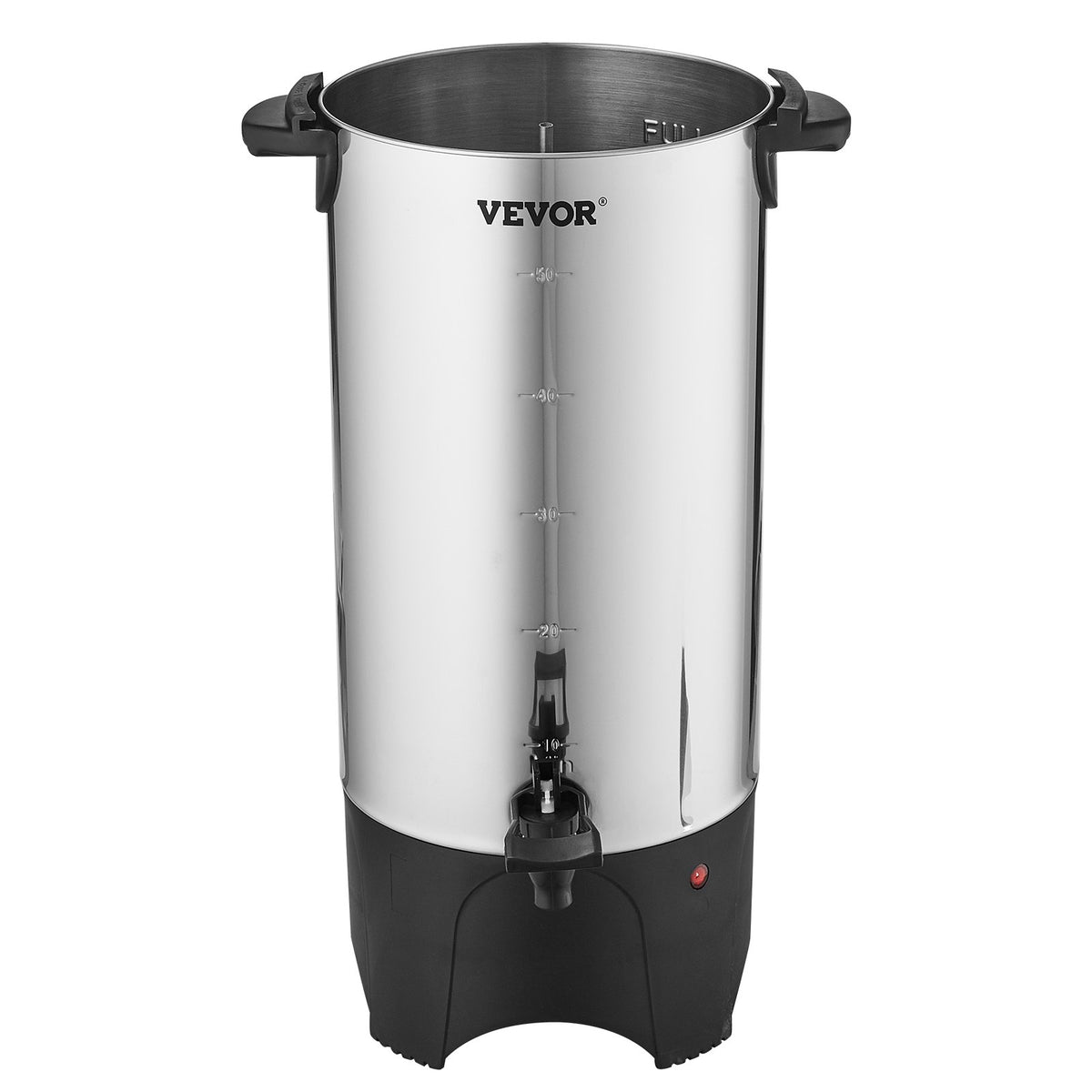 VEVOR Commercial Coffee Thermos for 50 Cups, Stainless Steel, Fast Brewing