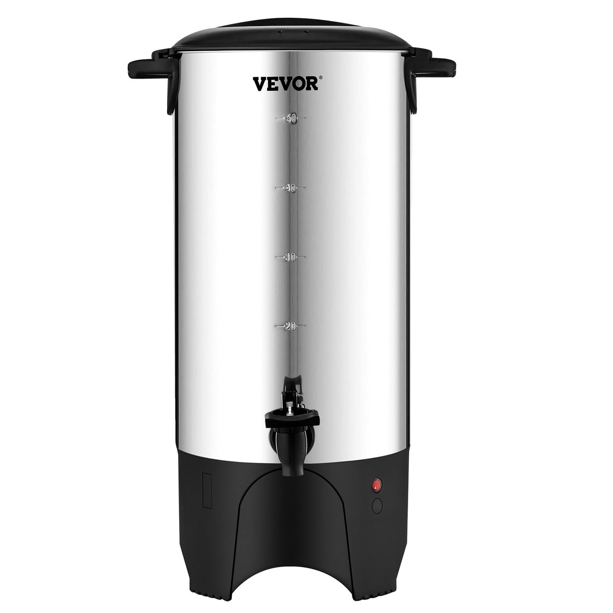 VEVOR Commercial Coffee Thermos for 50 Cups, Stainless Steel, Fast Brewing