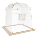 VEVOR 1,27 x 1,27 x 1,6 м спортивный купол – laikapstākļu izturīga, piemerota 1 cilvekam, caurspīdīga