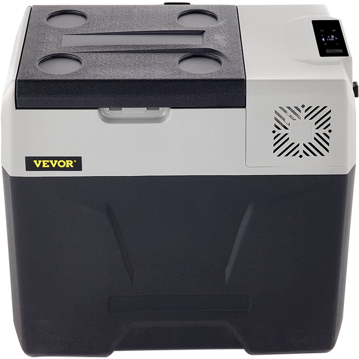 50L VEVOR automašīnas ledusskapis/saldētava 50L, ideāls risinājums automašīnām, kravas automašīnām, treileriem, laivām, kā arī lietošanai mājās vai āra aktivitātēs, piemēram, ceļojumos, makšķerēšanā un kempingā.