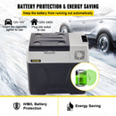 50L VEVOR automašīnas ledusskapis/saldētava 50L, ideāls risinājums automašīnām, kravas automašīnām, treileriem, laivām, kā arī lietošanai mājās vai āra aktivitātēs, piemēram, ceļojumos, makšķerēšanā un kempingā.