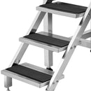 VEVOR 864 mm nerūsējošā tērauda suņu kopšanas vanna ar rampu, atvilktni, jaucējkrānu un piederumiem (labā puse)