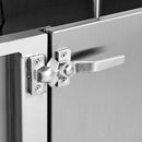 VEVOR 1,57 m profesionāla nerūsējošā tērauda suņu kopšanas vanna ar rampu, ziepju trauku, jaucējkrānu un bagātīgu piederumu komplektu (labā puse)