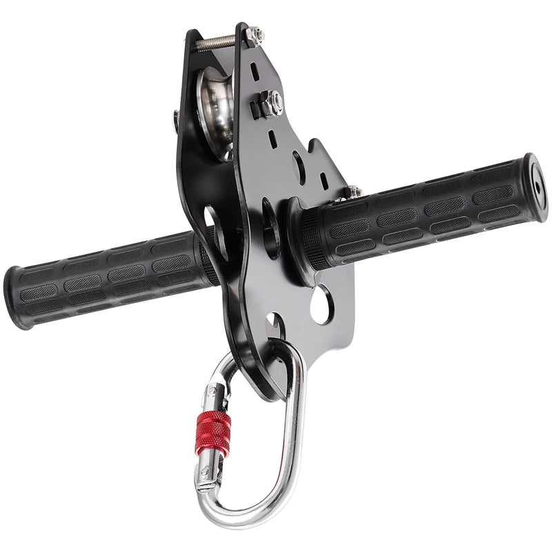 VEVOR zipline komplekts bērniem un pieaugušajiem, 30,48 m trošu nobrauciens līdz 227 kg, ātra uzstādīšana pagalmā, nerūsējošā tērauda trose ar atsperu bremzi, drošības josta un sēdeklis