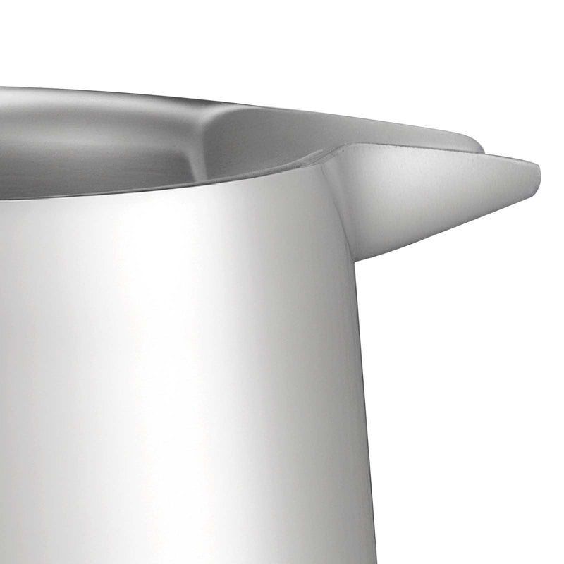 French Press kafijas kanna 1,5 L nerūsējošais tērauds ar filtru, dubultsienu termoizolēta, sudraba