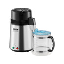 VEVOR Premium klases 4L ūdens destilators un attīrīšanas iekārta, galda modelis, nerūsējošā tērauda iekšpuse