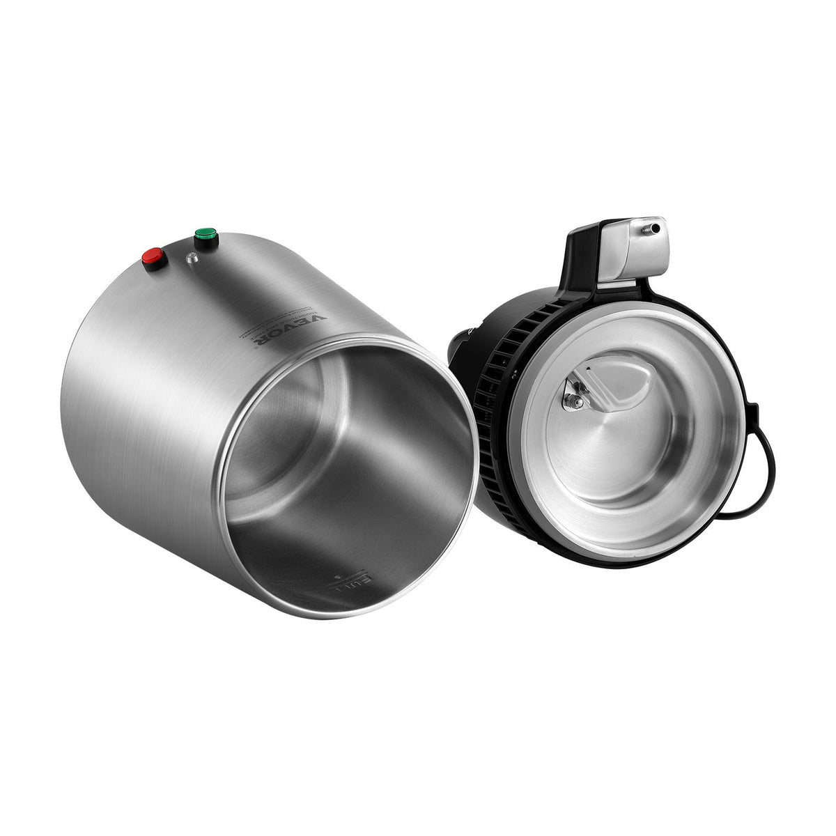 VEVOR Premium klases 4L ūdens destilators un attīrīšanas iekārta, galda modelis, nerūsējošā tērauda iekšpuse