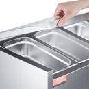 VEVOR galda salātu un picas sagatavošanas ledusskapis, 140 W, nerūsējošais tērauds, CE