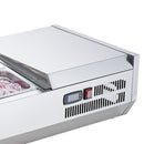 VEVOR galda salātu un picas sagatavošanas ledusskapis, 140 W, nerūsējošais tērauds, CE