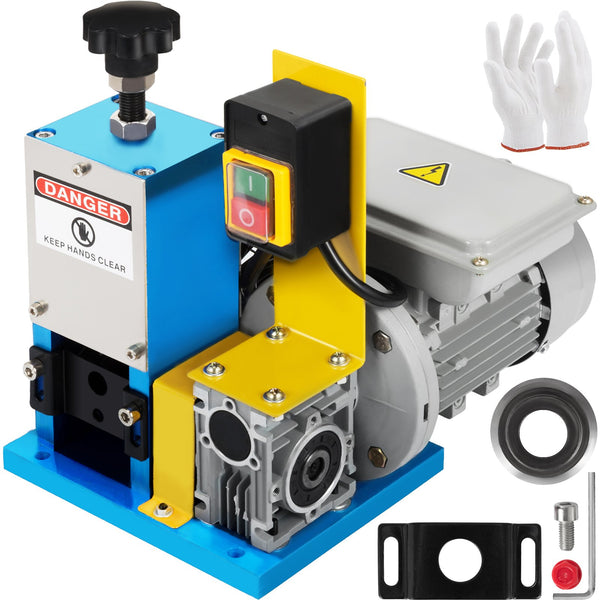 VEVOR elektriskā automātiskā vadu noņēmējmašīna, Ø1,5–25 mm, 180 W, pārnēsājama, vara vadu pārstrādei