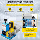 VEVOR elektriskā automātiskā vadu noņēmējmašīna, Ø1,5–25 mm, 180 W, pārnēsājama, vara vadu pārstrādei