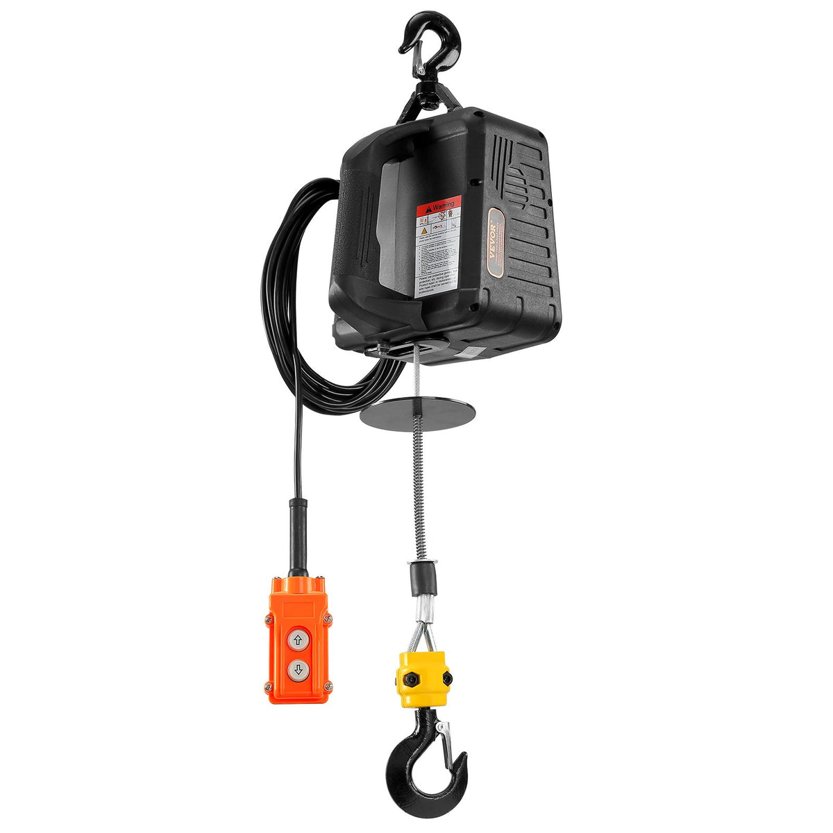 VEVOR 2-in-1 Portable Electric Lift, 499 kg Load Capacity, with Wired Remote Control