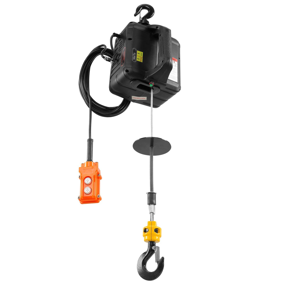 VEVOR 2-in-1 Portable Electric Lift, 499 kg Load Capacity, with Wired Remote Control