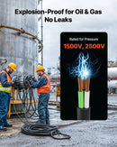 Strāvas pagarinātājs VEVOR 50 FT (15,2 m), 10AWG, premium klases vara kabelis