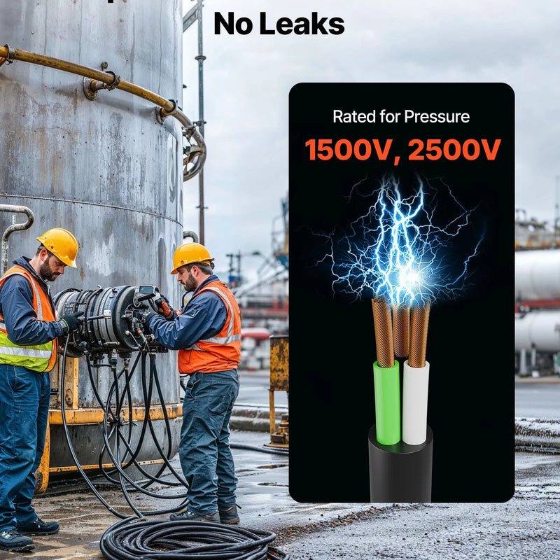 VEVOR Strāvas pagarinātājs 30,48 m, 10AWG, premium klases vara kabelis