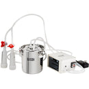 VEVOR kazu slaukšanas iekārta, 3 l 304 nerūsējošā tērauda tvertne, elektriska pulsācijas vakuuma slaukšanas sistēma ar pārtikas kvalitātes silikona uzgaļiem un šļūtenēm, pārnēsājama ar regulējamu sūkšanu aitām
