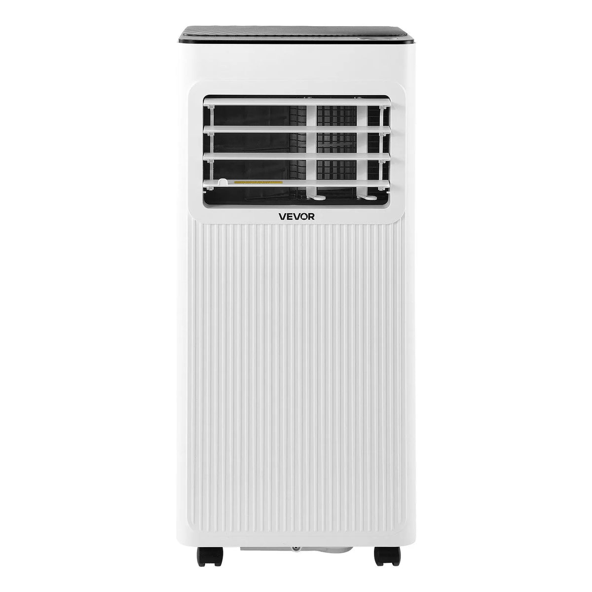 VEVOR portatīvais gaisa kondicionieris 2,6 kW, 3 - in - 1 stāvošs dzesēšanas iekārta ar LED skārienpaneli un tālvadības pulti, 24 h taimeris, dzesēšana/mitruma samazināšana/ventilators, energoefektivitāte A, balts - ZEMLETES.LV