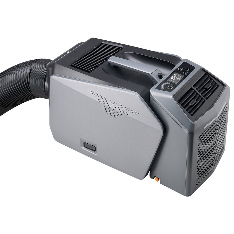 VEVOR pārvietojamais kondicionieris 1,47 kW teltīm, AC/DC barošana, piemērots kempingam