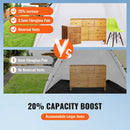 Krāsošanas nojume 3,0 × 2,1 × 1,8 m pārnēsājama krāsošanas telts ar iebūvētu grīdu un sieta ekrānu, saliekama “pop-up” tipa krāsošanas kabīne mēbeļu, lielu DIY projektu un hobiju instrumentu krāsošanai