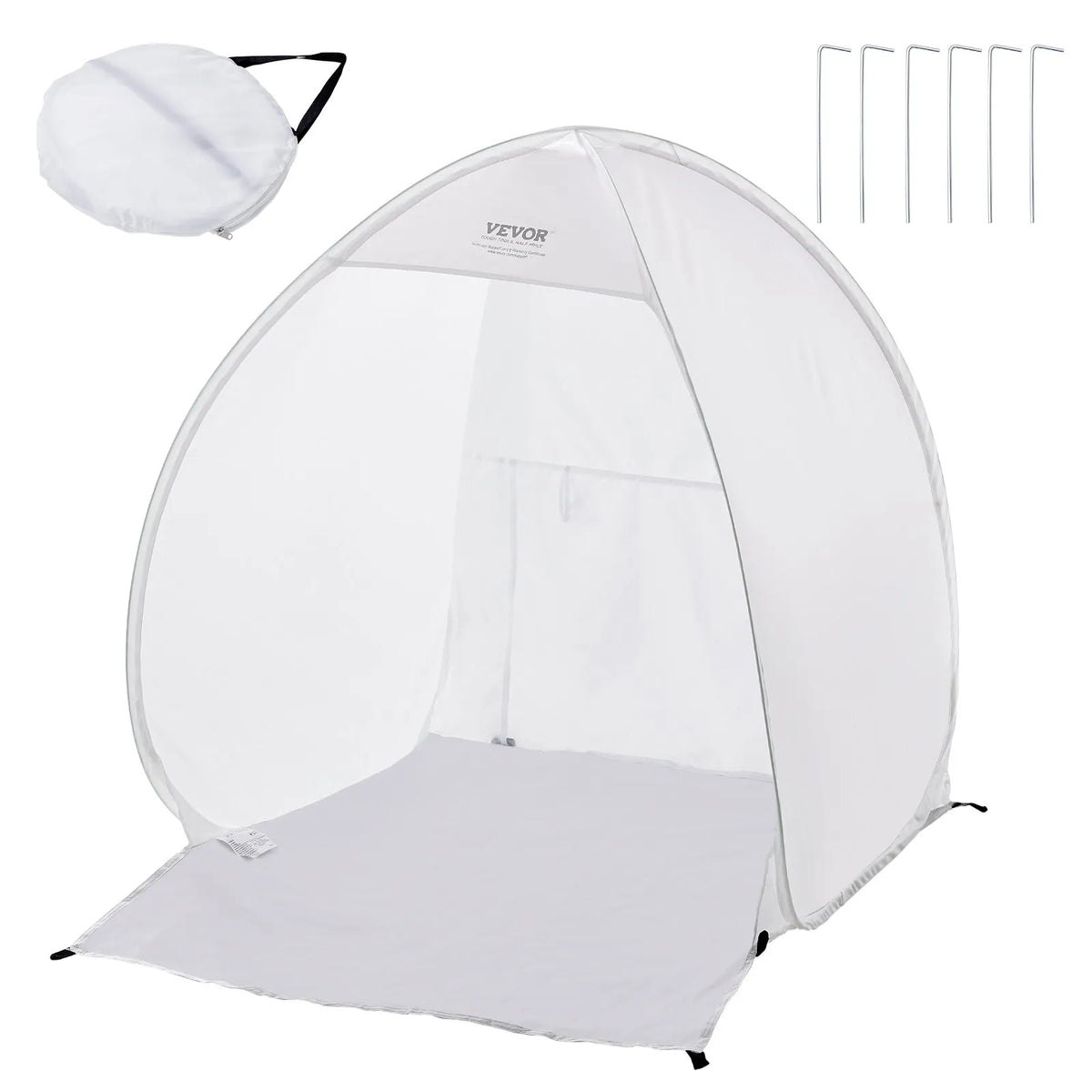 Portable Spray Booth 101.6 × 88.9 × 101.6 cm Collapsible Pop-up Cabin